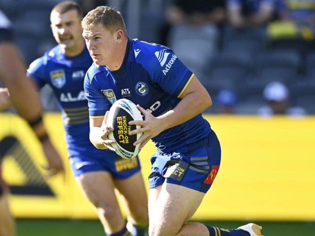 Charlie Guymer is upset that he’s losing his close friends at the Eels. Picture: NRL Imagery