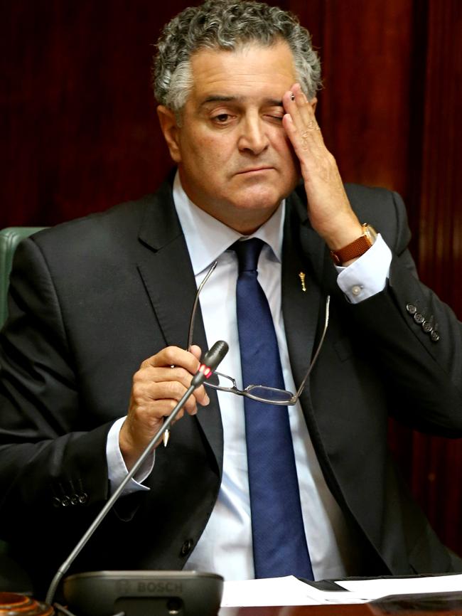 Embattled speaker Telmo Languiller. Picture: Tim Carrafa