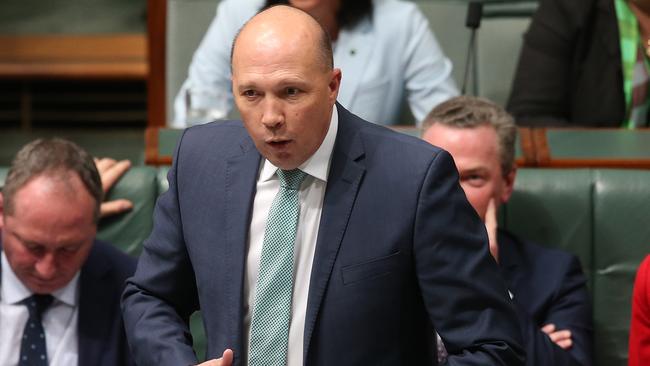 Immigration Minister Peter Dutton. Picture Kym Smith