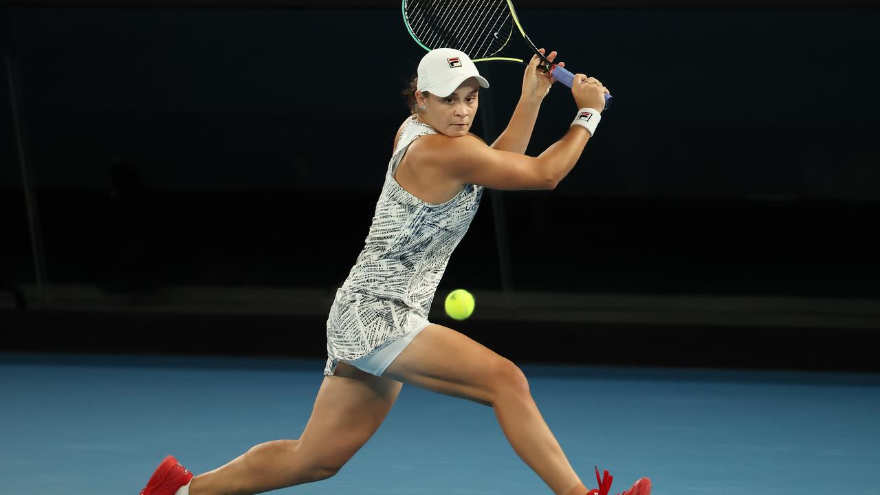 The sporting world is hoping Barty will take on cricket, golf or footy after giving up tennis. Picture: David Caird