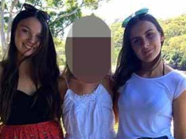 Georgina Bartter (right) and her friend Rebecca Hannibal (left) attended the HarbourLife dance party after buying ecstasy. Picture: Facebook