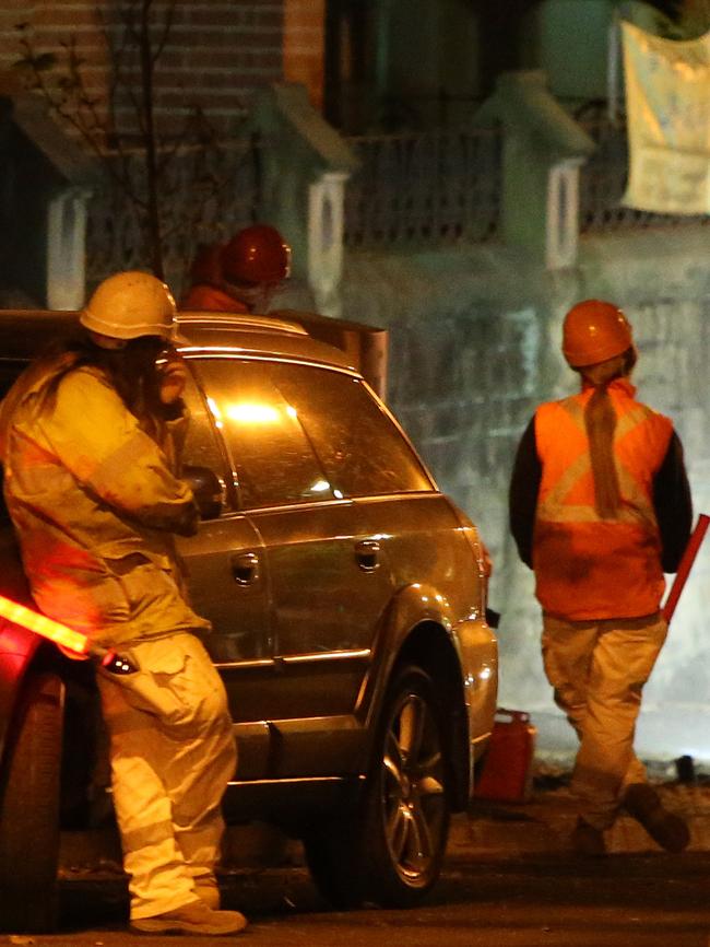 Albion and Crown streets, Surry Hills: 8.50pm Picture: Richard Dobson