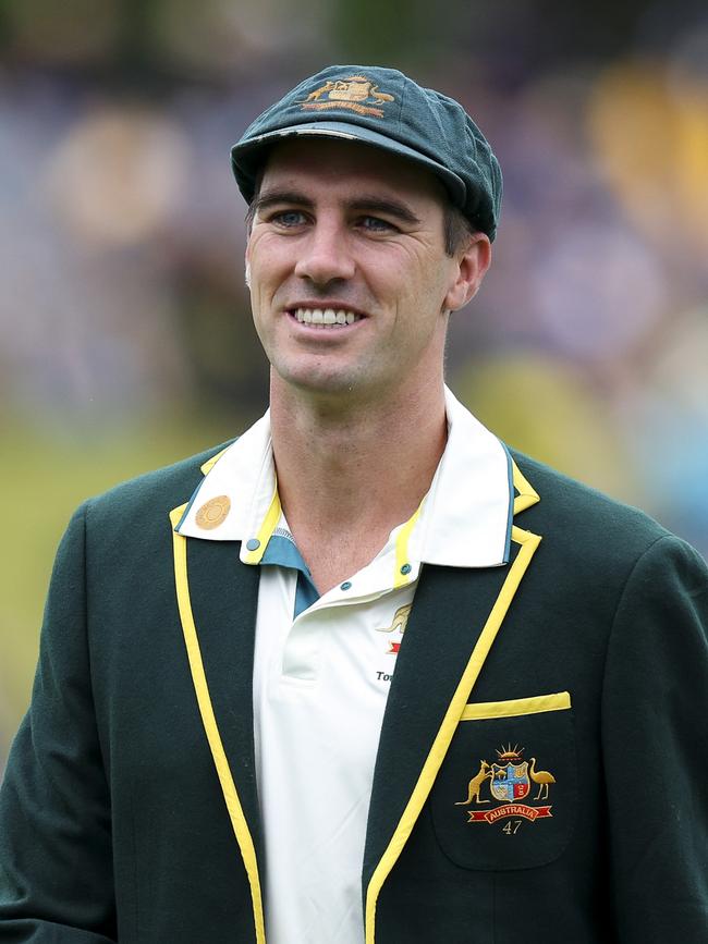 Pat Cummins was made Test captain in 2021. (Photo by Hagen Hopkins/Getty Images)