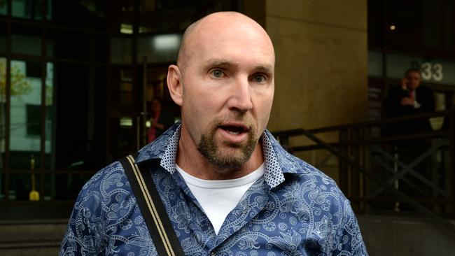 Shane Charter has been arrested by anti-bikie taskforce detectives. Picture: Kylie Else