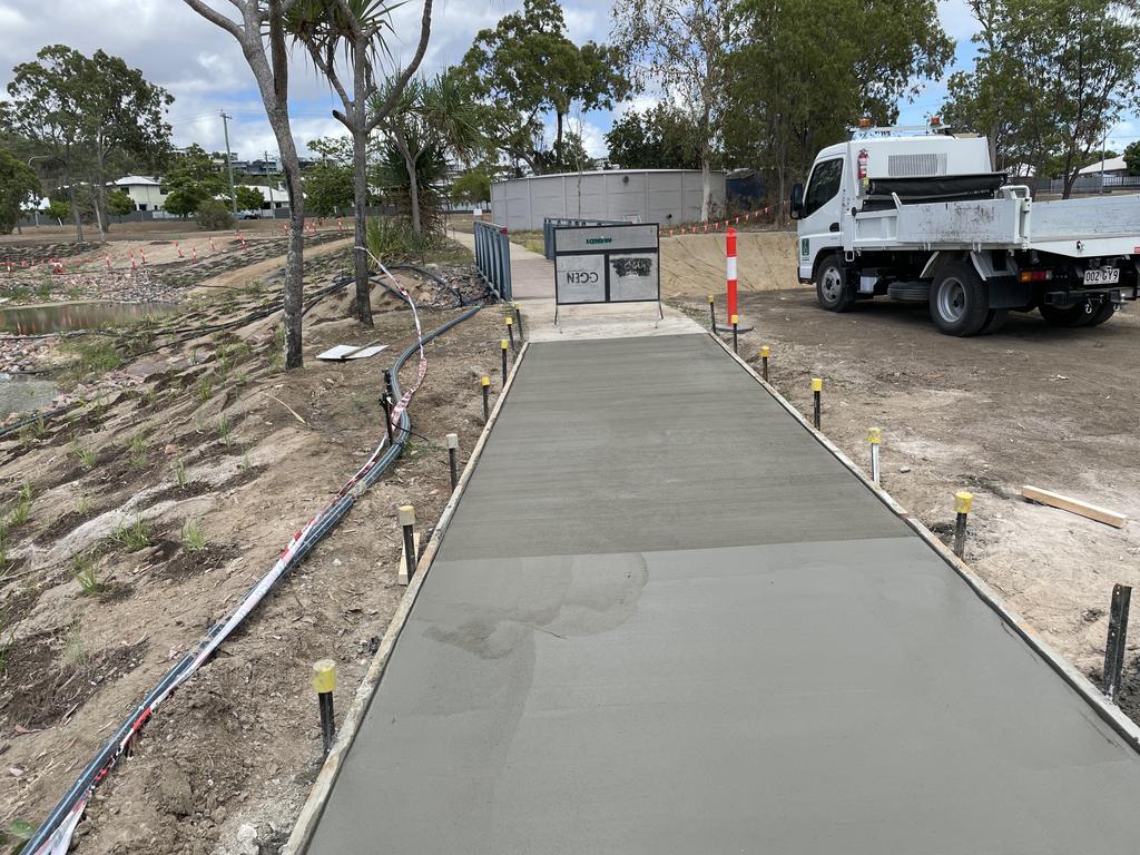 The footpath received an upgrade as part of the Bushland Beach naturalisation project. Picture: Leighton Smith.