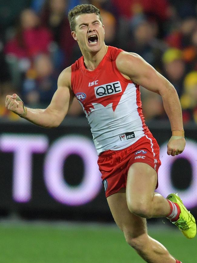 Tom Papley is among the AFL’s best pressure forwards.