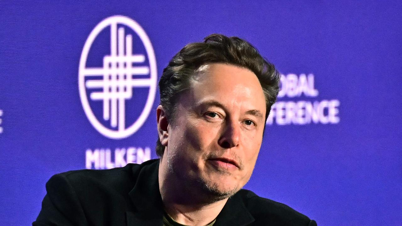 Tesla CEO Elon Musk has been staunchly defensive of Mr Trump in recent weeks. Picture: AFP