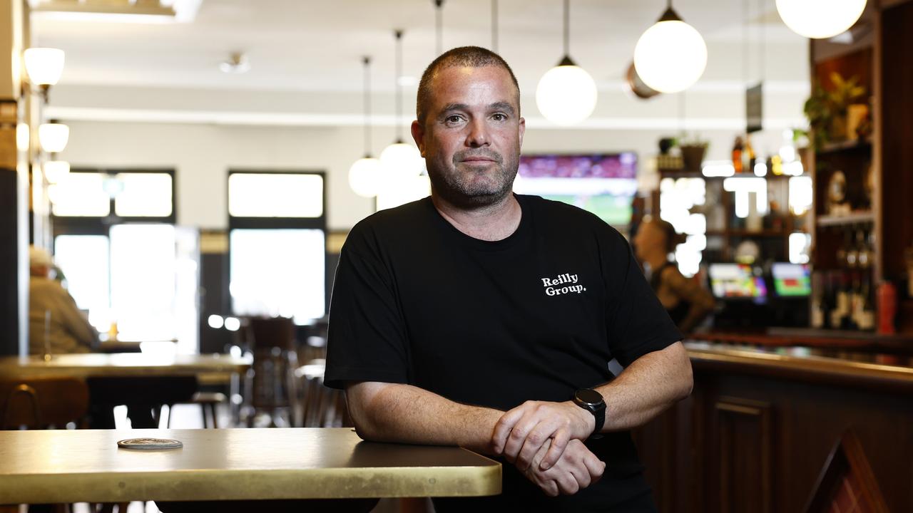 Sydney Park Hotel owner Ray Reilly. Picture: Richard Dobson