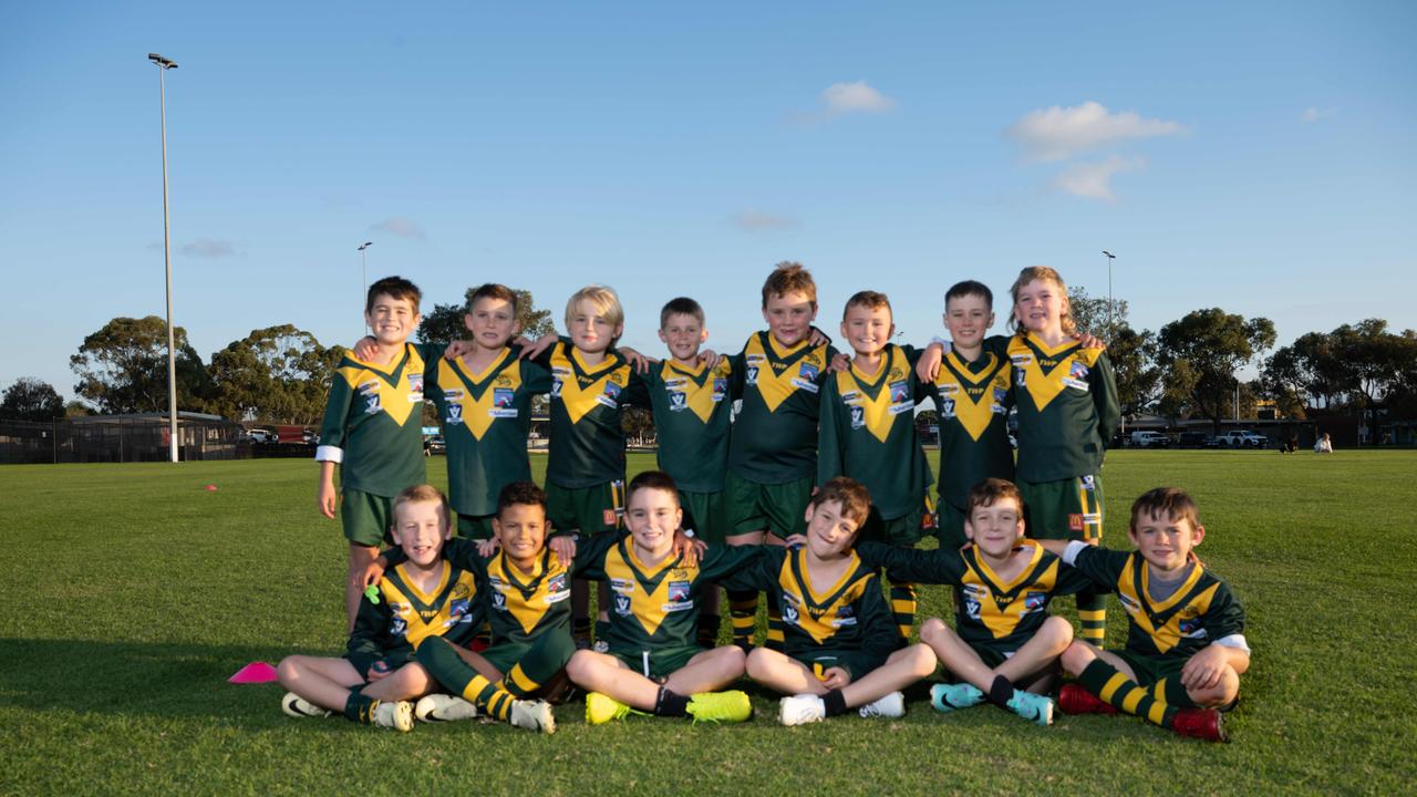 Leopold Hocking under-9 football team. Picture: Brad Fleet