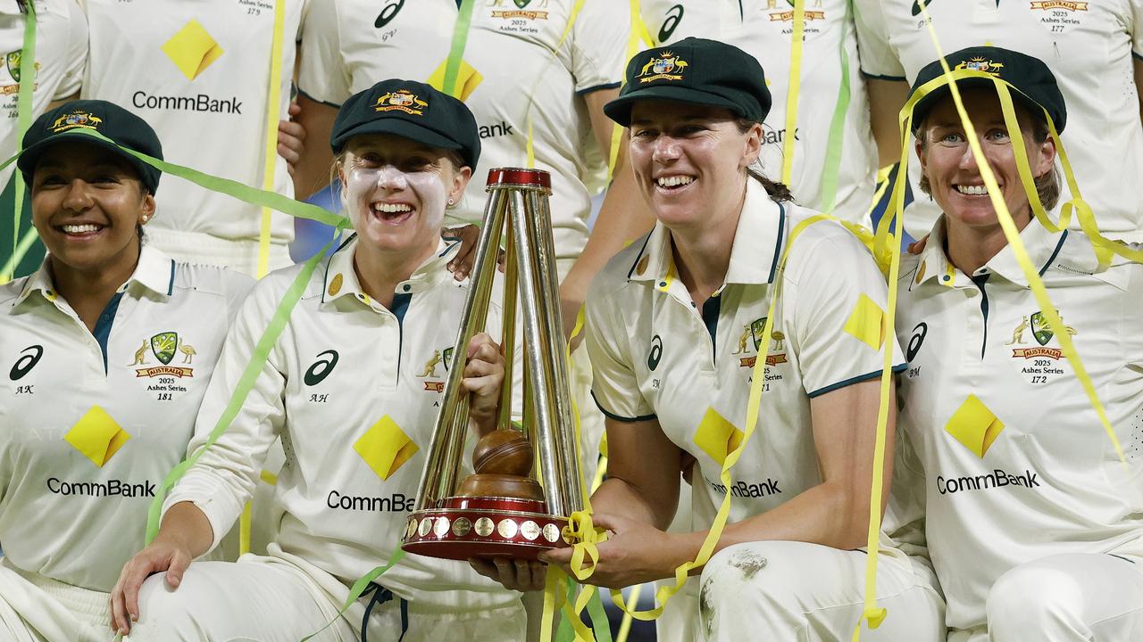 Alyssa Healy and the Australians romped to an Ashes win at the MCG. Picture: Daniel Pockett/Getty Images