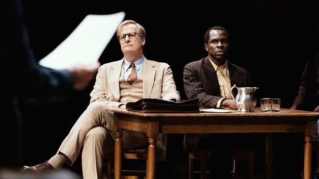 Jeff Daniels, left, in the lead role of Atticus Finch. Picture: AFP