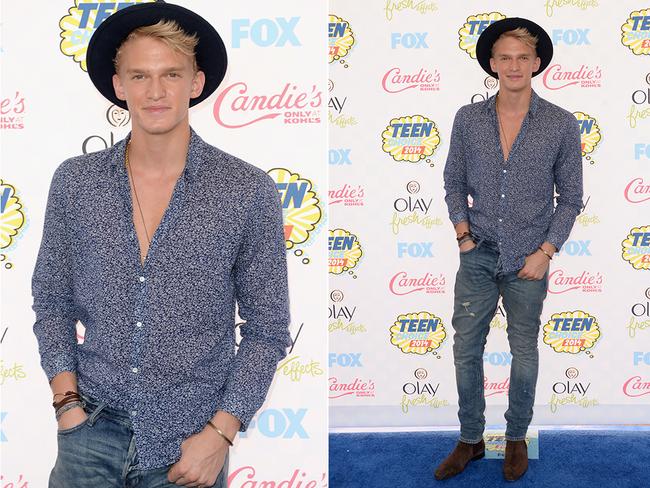 Cody Simpson attends FOX's 2014 Teen Choice Awards at The Shrine Auditorium on August 10, 2014 in Los Angeles, California. Picture: Getty