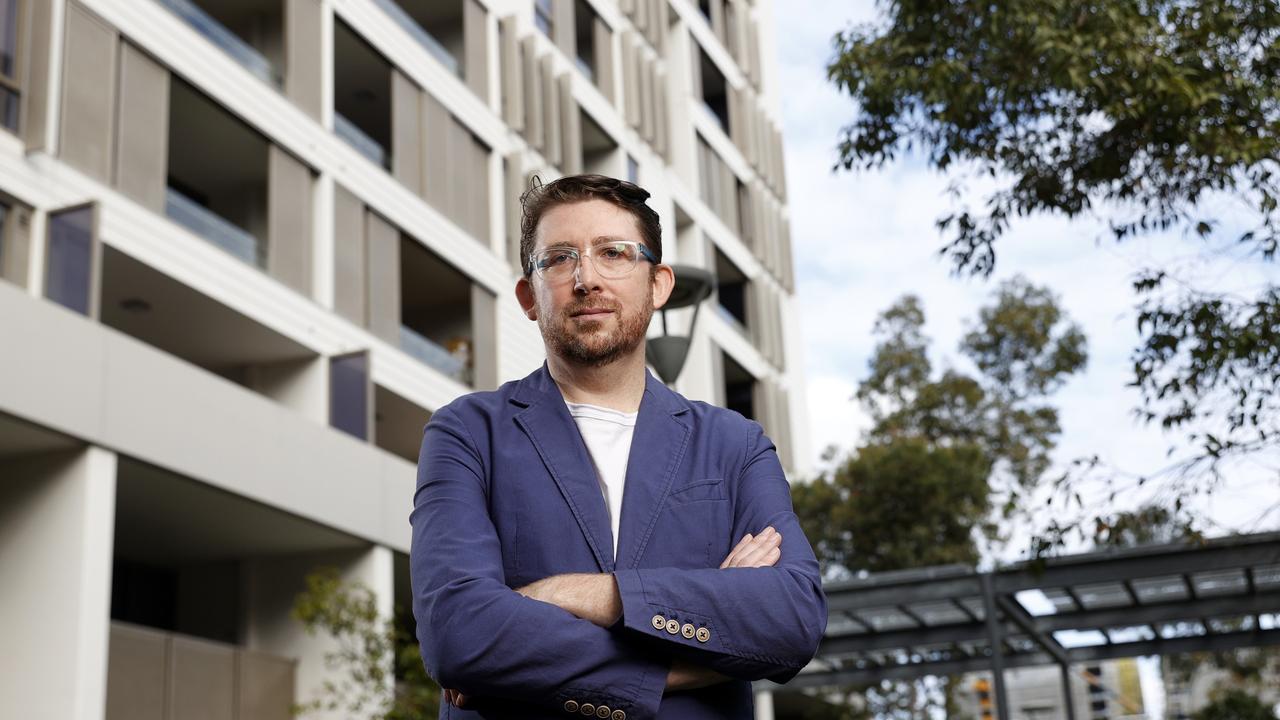 NSW Tenants Union CEO Leo Patterson Ross. Picture: Jonathan Ng