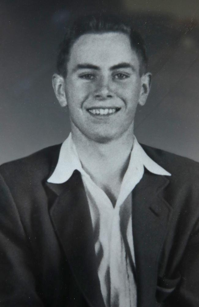 John Howard as a student circa 1956. Picture: Toby Zerna