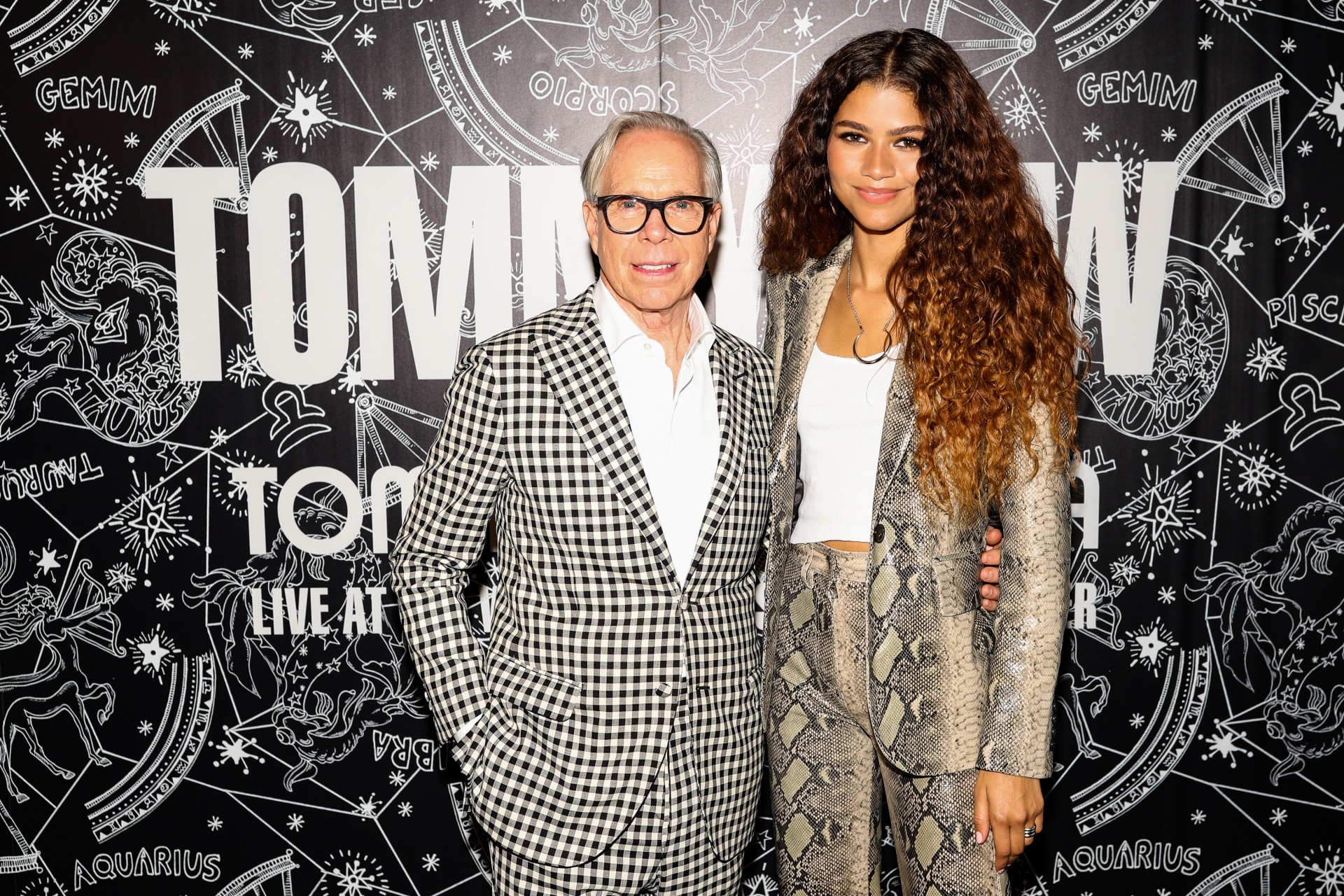 Hit makers: Tommy Hilfiger and Zendaya 