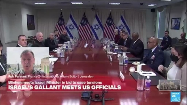 US, Israeli Defense Chiefs Meet As Tensions Between The Allies Spike ...