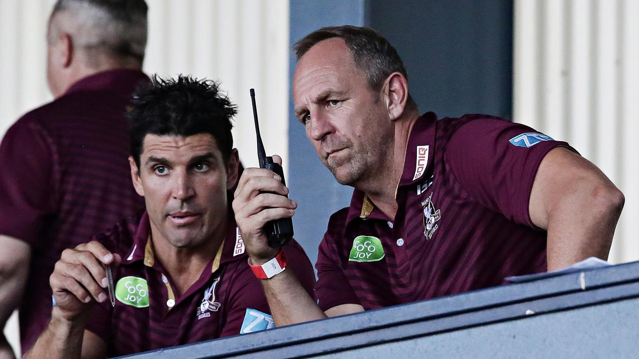 John Cartwright is set to take over from Trent Barrett as manly’s head coach in 2019. Adam Yip.