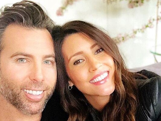 Grant Hackett and Sharlene Fletcher are engaged. Picture: Instagram