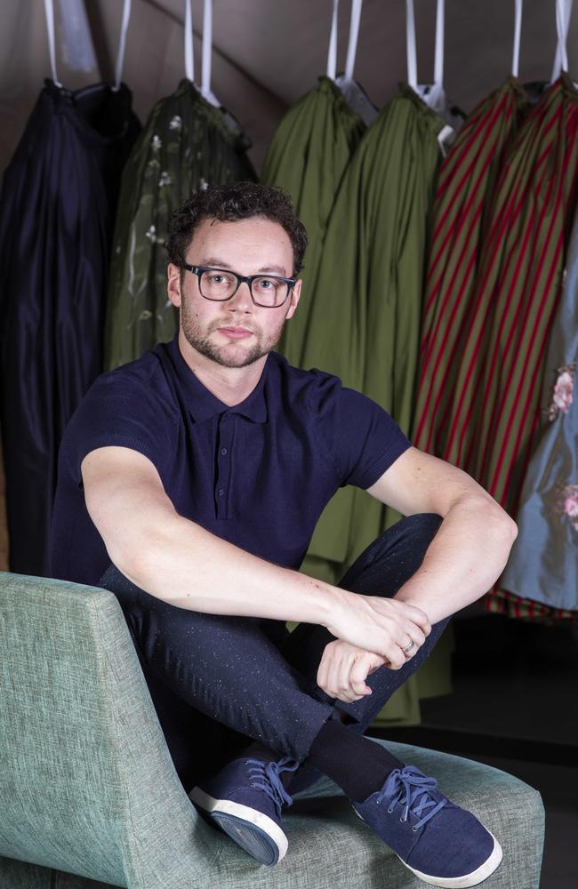 Queensland Ballet choreographer Liam Scarlett. Picture: AAP Image/Renae Droop