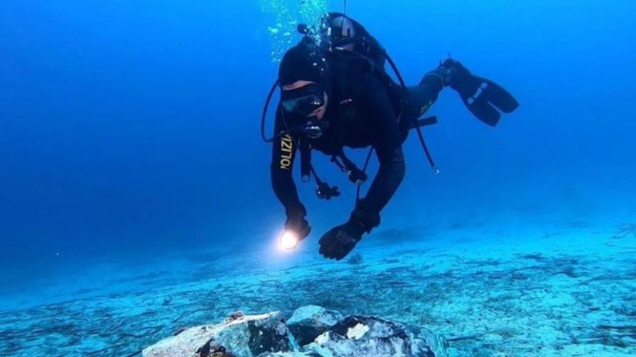 Divers recover chunk of Stone Age ‘Black Gold’ from Neolithic shipwreck ...