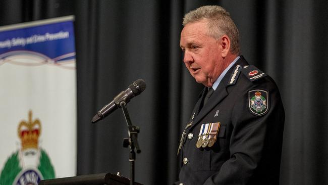 Assistant Commissioner Brian Wilkins believes there are only a “small minority” of youths who will not change. Picture: Jerad Williams