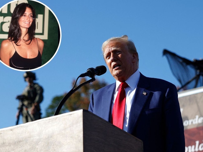 A former model has accused Donald Trump of groping and sexually touching her after being introduced to him by Jeffrey Epstein.