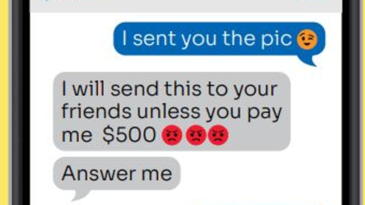 Australian teens are being targeted by sick sextortion scams.