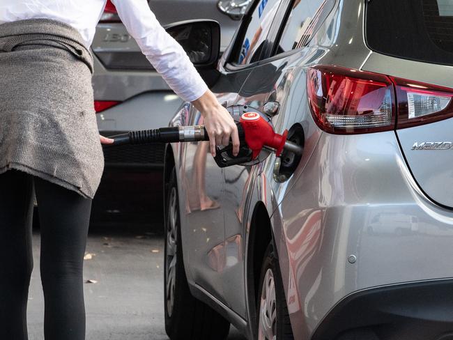 SYDNEY, AUSTRALIA - NewsWire Photos , AUGUST 28, 2022: generic of petrol prices. Picture: NCA NewsWire / Flavio Brancaleone