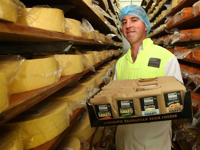 Ashgrove Cheese General Manager Richard Bennett. Picture Chris Kidd