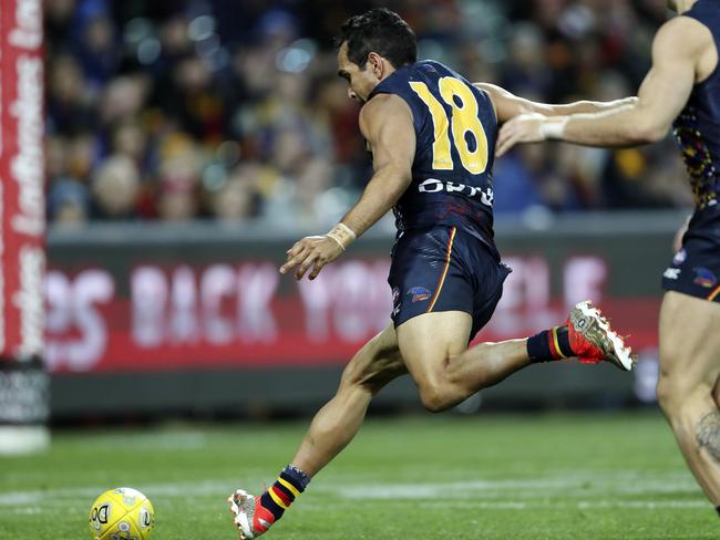 Eddie Betts has kicked some magical goals on the Adelaide Oval. Pic: Sarah Reed