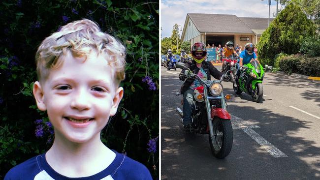 A convoy of motorcycles and cars has farewelled nine-year-old Gatton boy Harley Willis, who died tragically of an asthma attack on December 29, 2024.