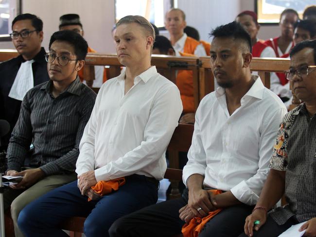 The two men in court. Picture: Lukman S.Bintoro