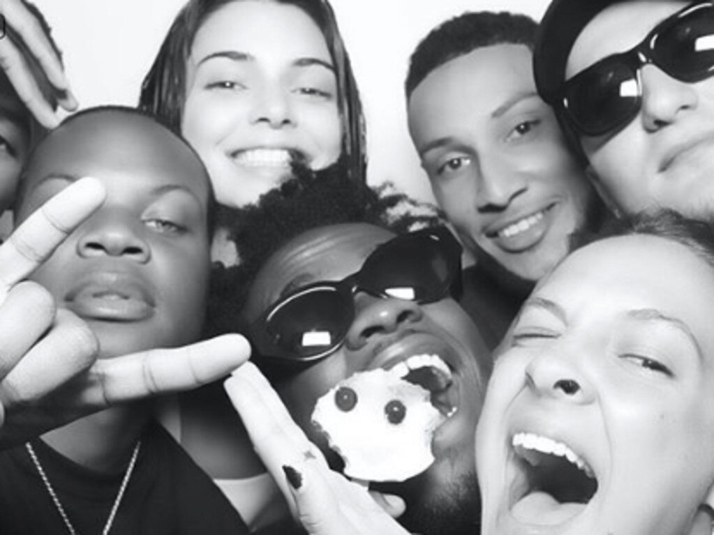 Ben Simmons and Kendall Jenner at Khloe Kardashian’s 4th of July party. Picture: Instagram