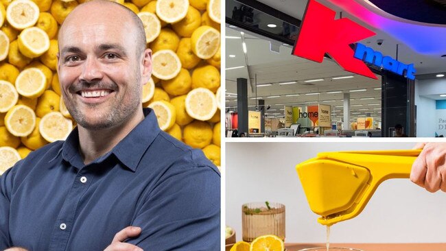 Kmart has allegedly knocked off a Brisbane designer's product. Picture: Supplied