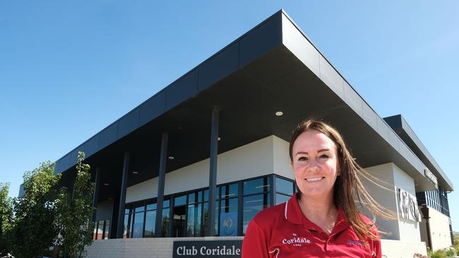 Cindy Parker-Bardi, the manager of the Club Coridale community hub in a Villawood development in Lara. Picture: Mark Wilson