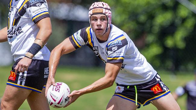 Blake Mozer was man of the match in Souths Logan’s Mal Meninga Cup win this season.