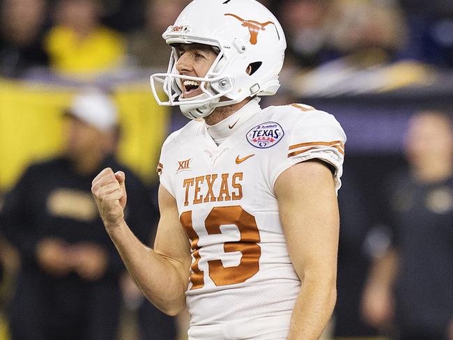 Michael Dickson broke records in his college career with Texas.