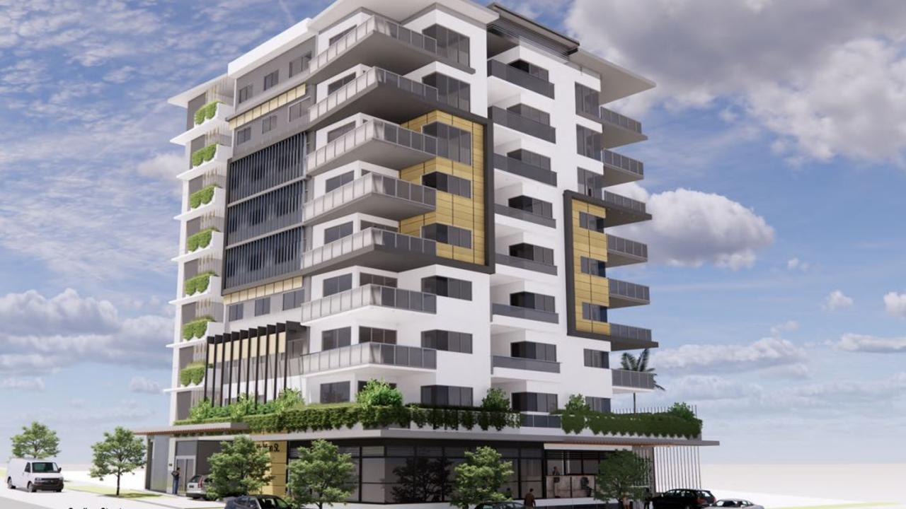 The LUXE apartments at 35 Gardiner Street, Darwin.