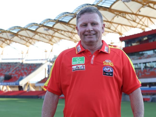 Gold Coast Suns AFLW coach John Taylor. Picture: Supplied.