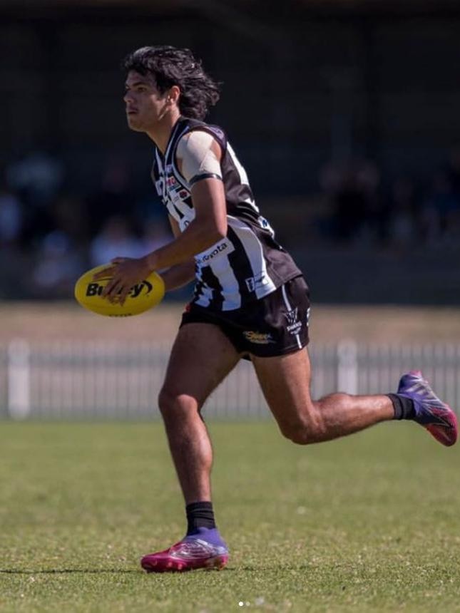 Lawson Humphries in action for Swan Districts.