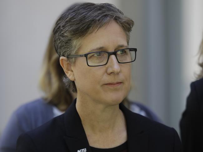 ACTU Secretary Sally McManus. Picture: Sean Davey