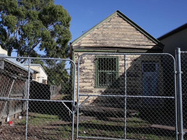 The original house when it was on the market two years ago.