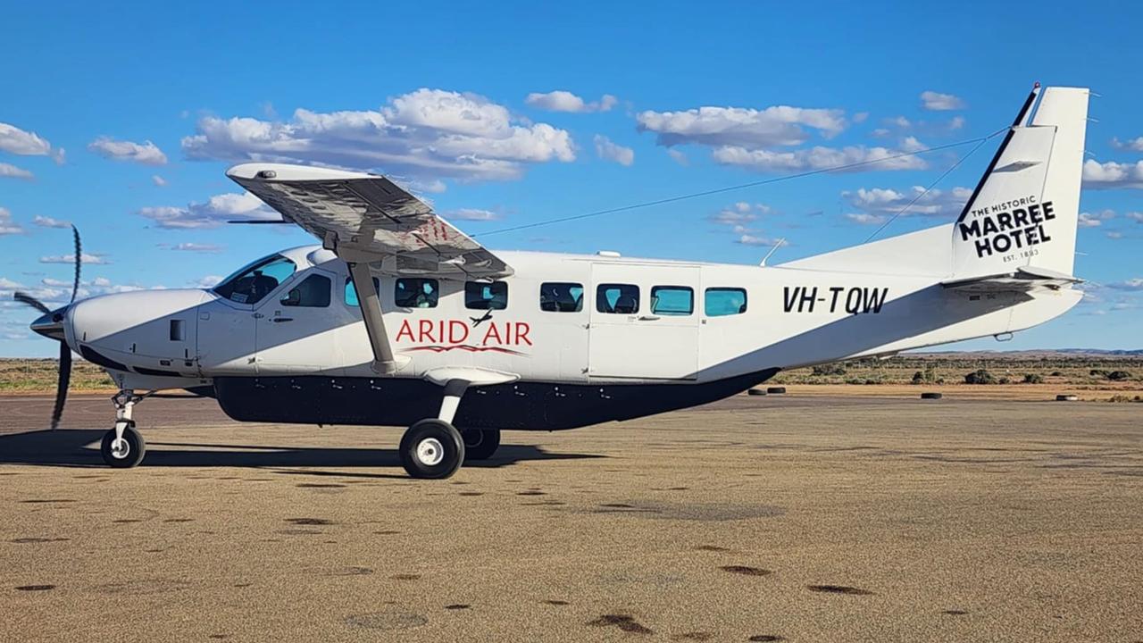 The owners will consider selling their aviation business as part of the deal. Picture: Marree Hotel