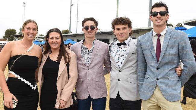 Swan Hill Cup 2024. Taylen Blachford, Amity Reed, Mitchell Grinham, Cooper Andrews, Jack Ogle