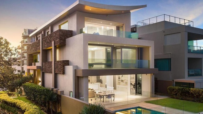 This property at 159 Hedges Ave, Mermaid Beach sold for $15.7m. Picture: Kollosche real estate.