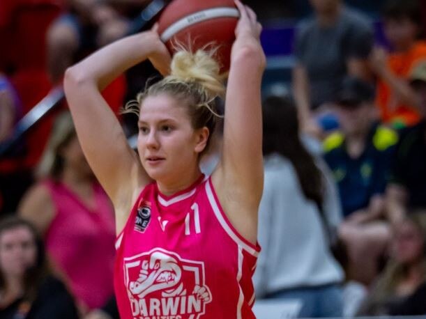 Ruby Porter did not play against the Brisbane Capitals. Picture: Darwin Salties.