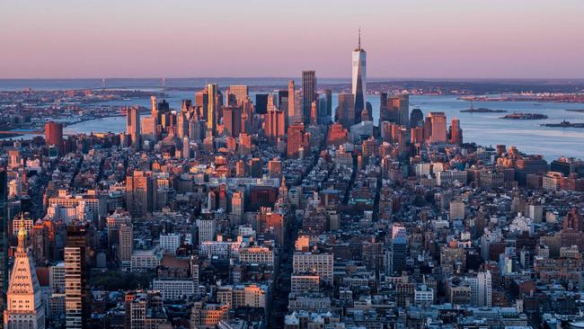 The Manhattan skyline. Picture: AFP