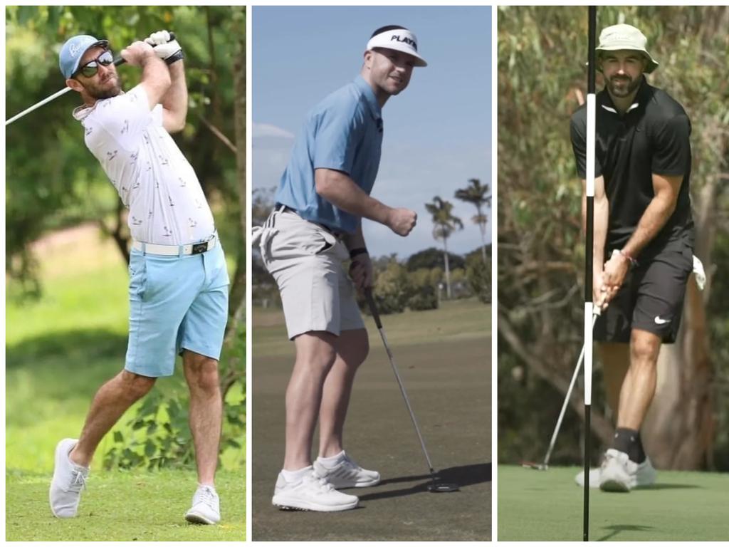Glenn Maxwell, Chad Townsend and Steele Sidebottom are all very handy golfers