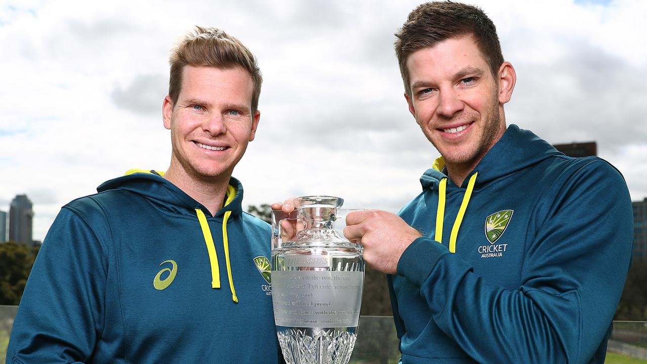 Steve Smith and Tim Paine enjoyed Ashes success back in 2019.