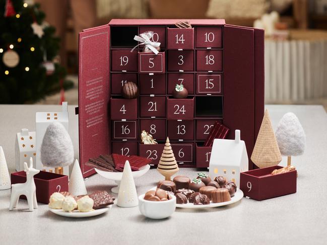 Haigh's chocolates have released their $1190 Luxury avent calendar. Picture: Supplied